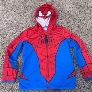Spider-Man zip jacket size 7